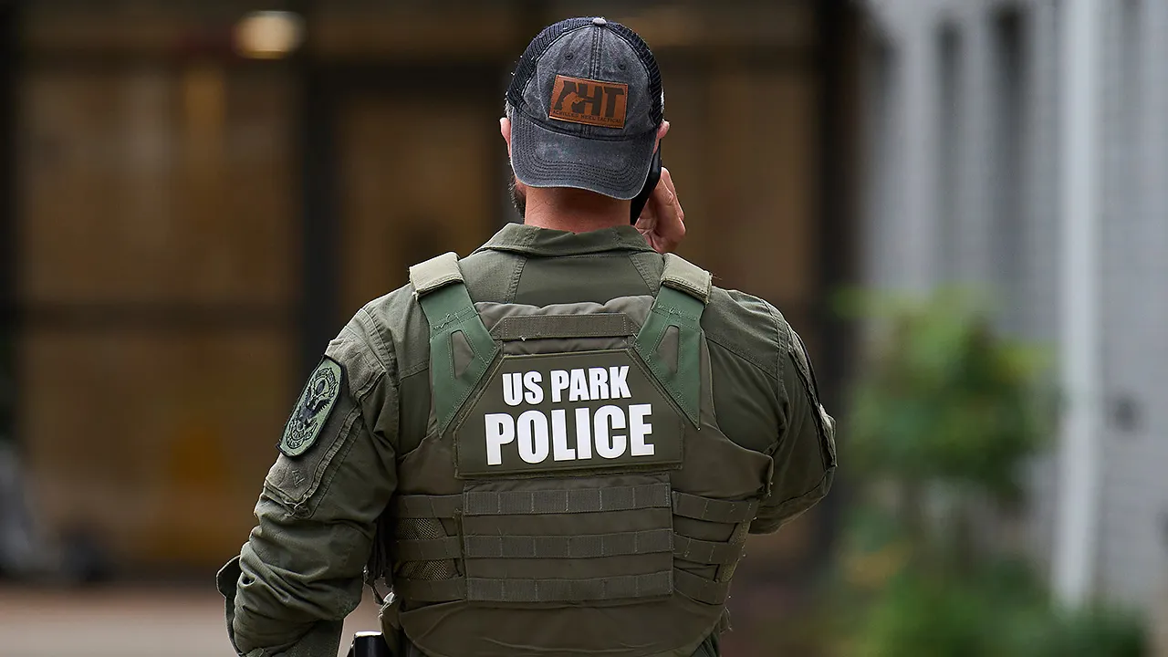 Two people taken into custody after a U.S. Park Police officer was shot in Washington, DC