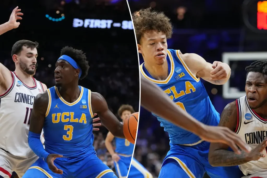UCLA basketball battles hard but loses to UConn in the end.
