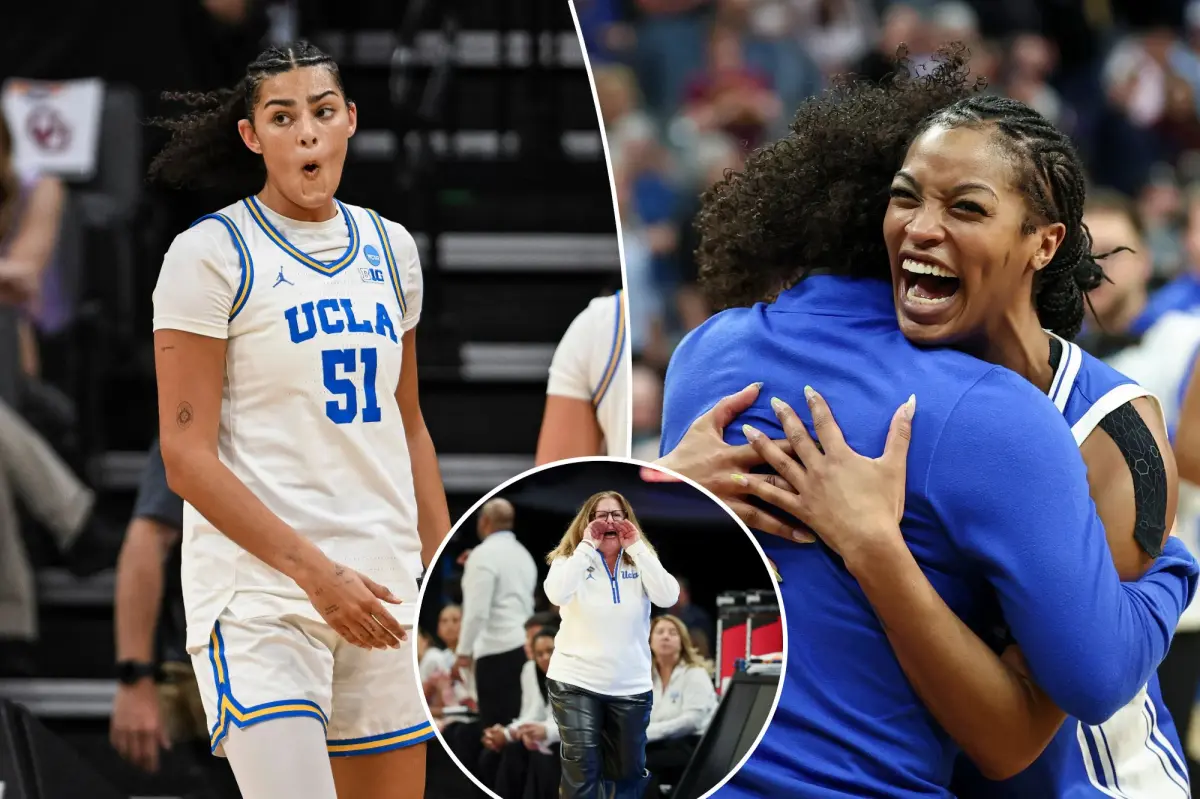 UCLA women's basketball needs to win against Duke to advance to the Final Four.