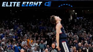 UConn surprises Duke in Elite Eight game