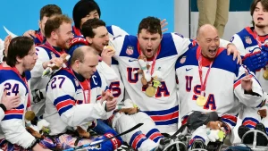 US achieves a historic fifth consecutive title in Paralympic sled hockey