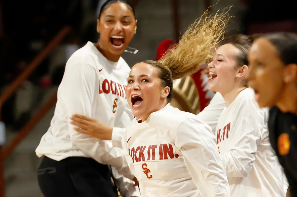 USC women's basketball moves forward with an overtime victory, set to play South Carolina next.