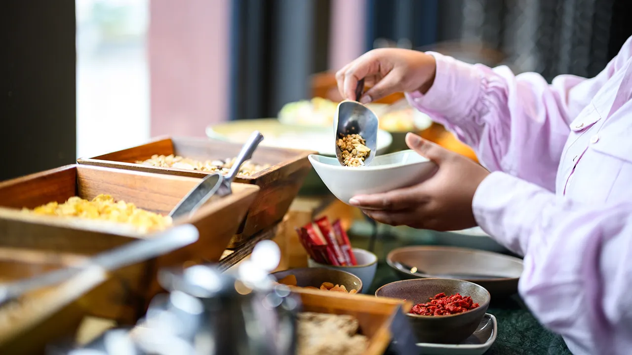 Unauthorized visitors caught taking free hotel breakfasts without paying