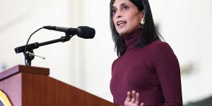 Usha Vance revitalizes story time for children with the introduction of a new podcast.