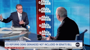 Van Hollen disputes with Jon Karl about the benefits Democrats have received from the DHS shutdown