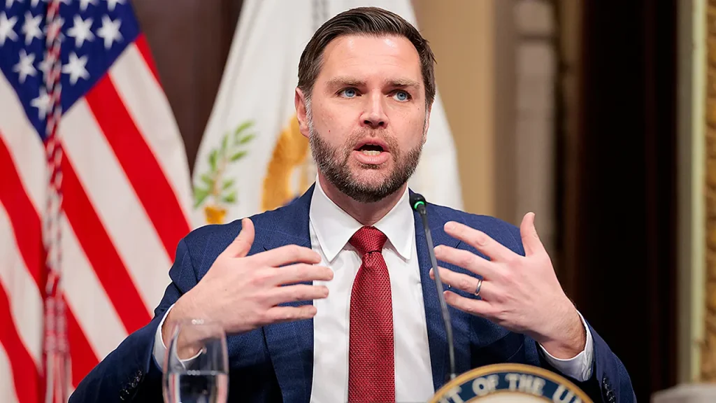 Vance claims Biden disabled anti-fraud measures during the initial task force meeting.