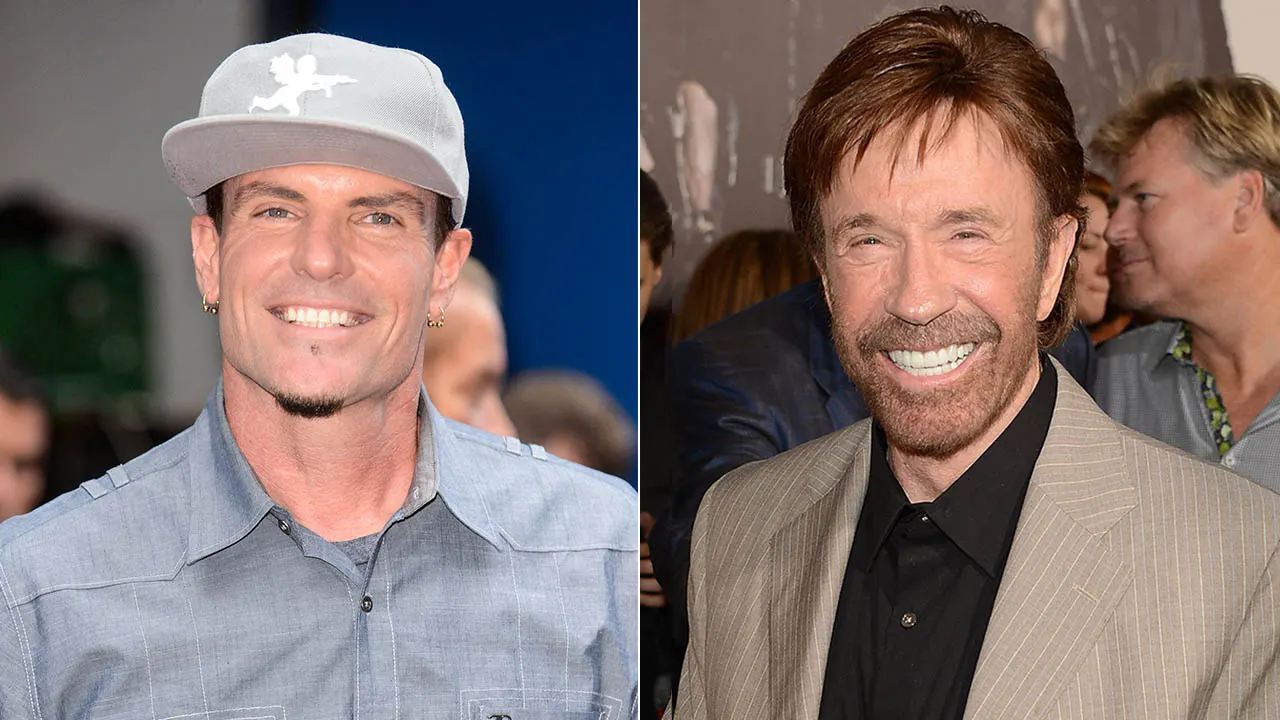 Vanilla Ice recalls Chuck Norris as an 'American hero' and his last co-star.