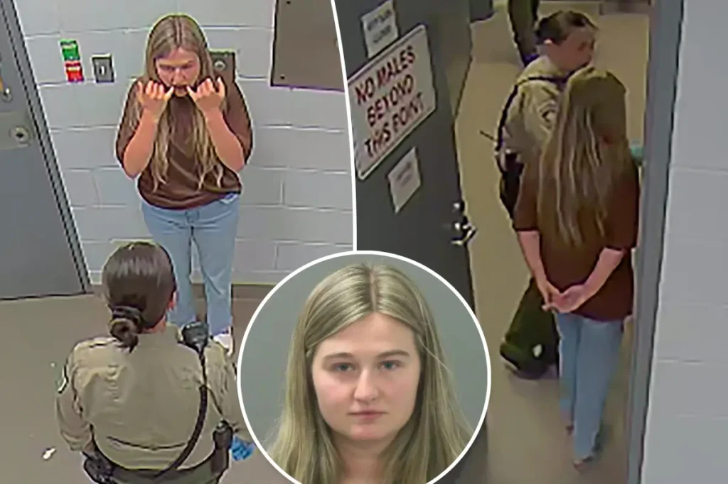 Watch footage of Kendra, Joseph Duggar's wife, being arrested for suspected child endangerment.