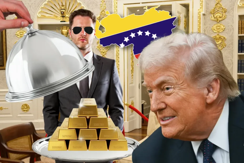 Why a load of large gold bars was seen inside the White House last week