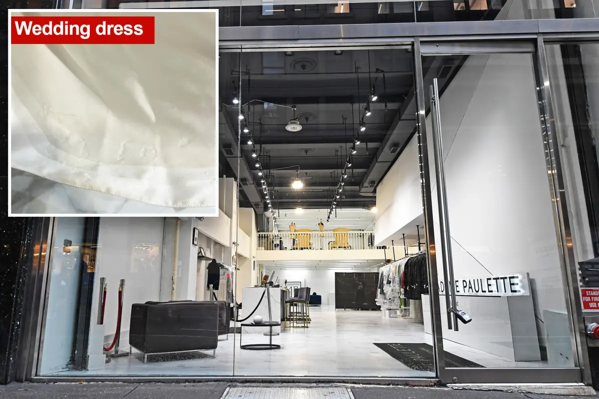 $18 wedding dress from Kleinfeld Bridal reportedly damaged by NYC dry cleaner