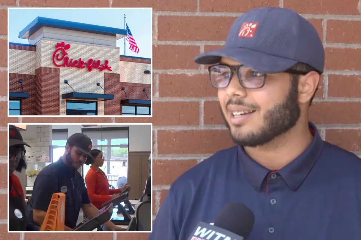 18-year-old Chick-fil-A employee in North Carolina discovers $10,000 in restroom and gives it back.
