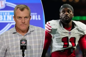 49ers receiver Brandon Aiyuk is missing in action and can't be traded