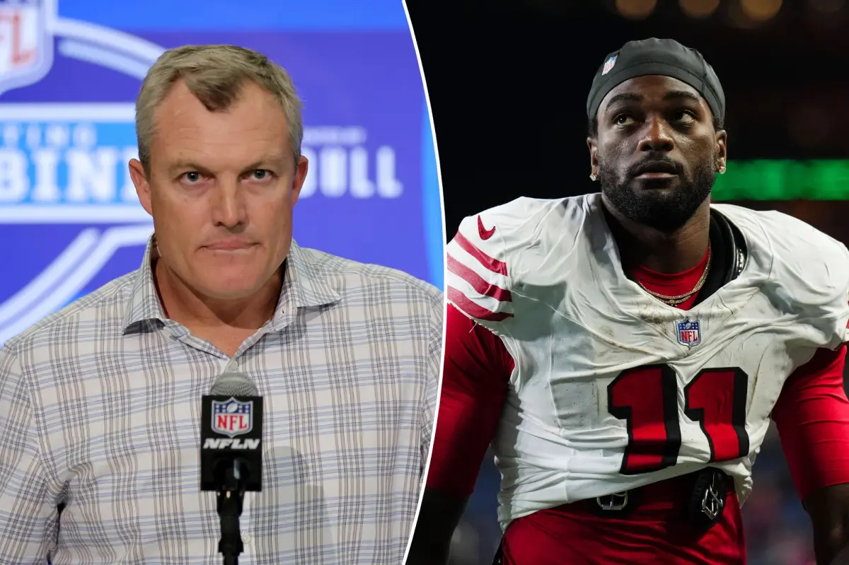 49ers receiver Brandon Aiyuk is missing in action and can't be traded