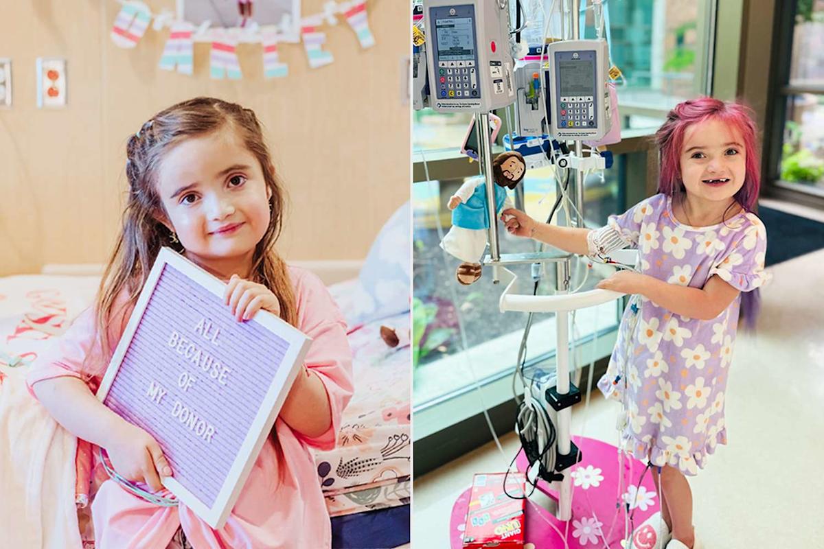 8-Year-Old Girl Gets Critical Organ Donation After Spending a Year in Hospital; Her Mom Aims to Inspire Others