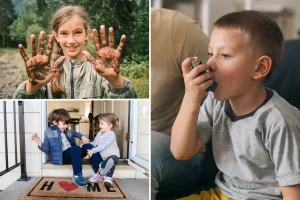 A bit more dirt at home might help childhood asthma.