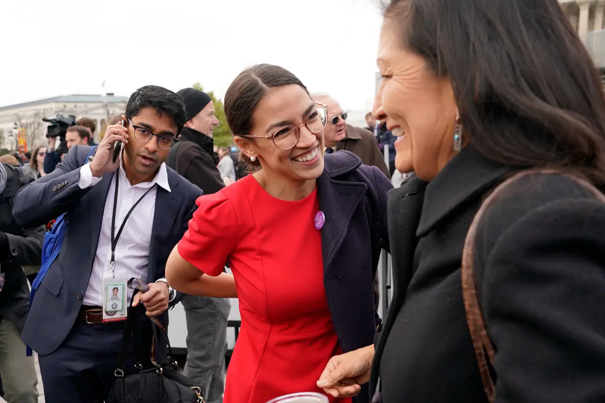 AOC chooses not to support her former aide running for Nancy Pelosi's position.