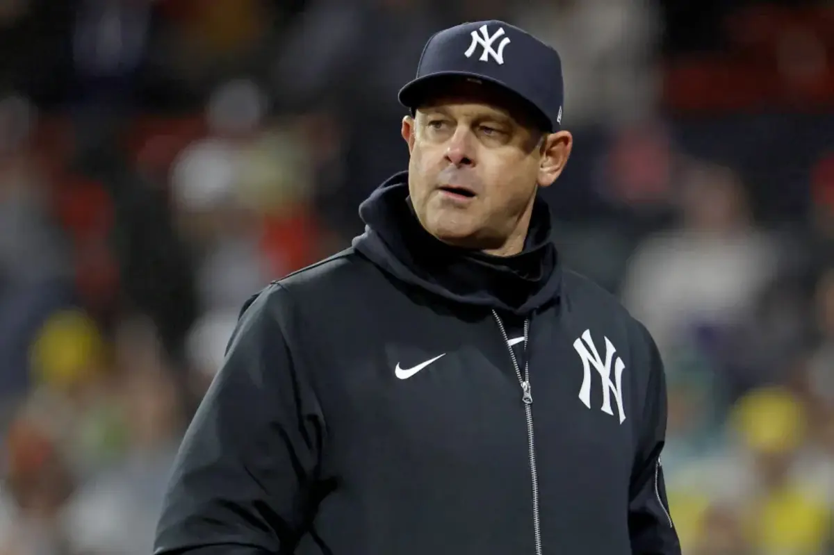 Aaron Boone from the Yankees comments on the Red Sox letting go of Alex Cora.
