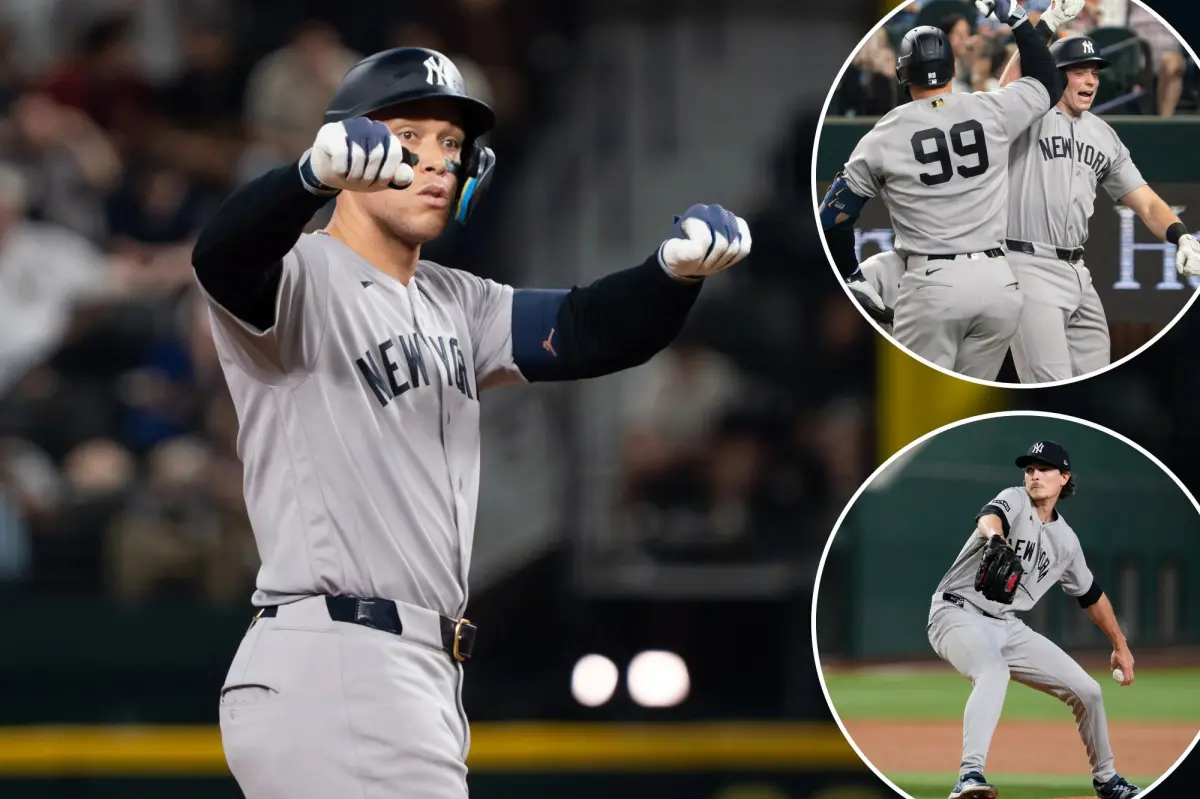 Aaron Judge and Ben Rice achieve home run milestone as Yankees continue to thrive
