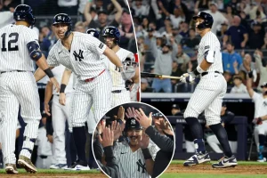 Aaron Judge and the Yankees' offense rally for a comeback victory against the Angels