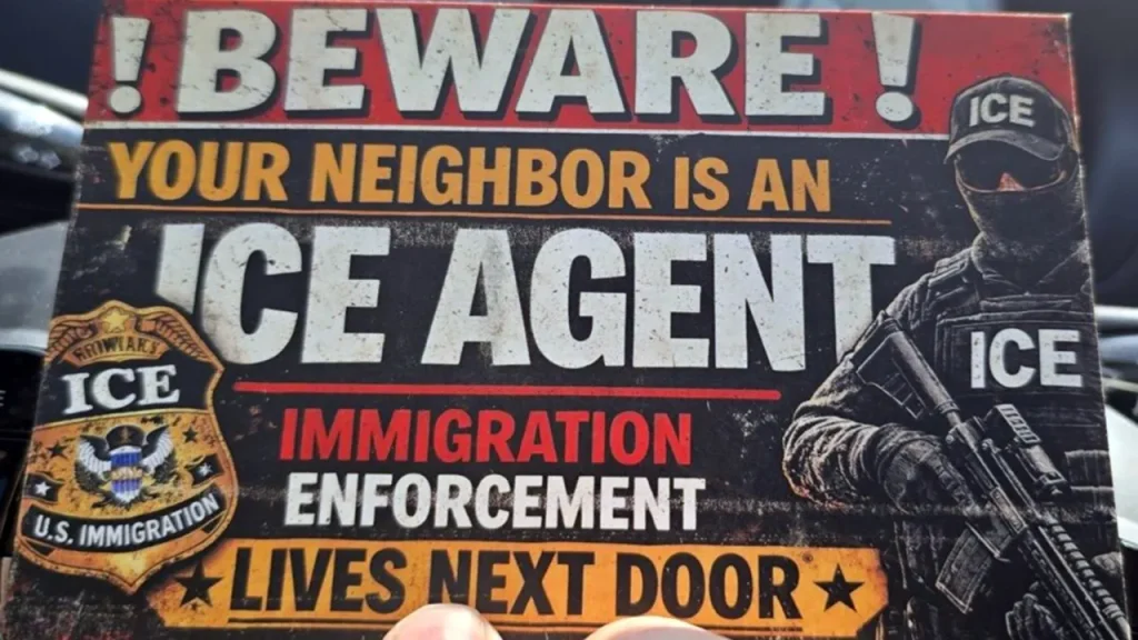 Activists against ICE expose agents by sending warning postcards to their neighbors
