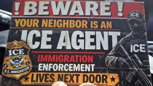 Activists against ICE expose agents by sending warning postcards to their neighbors
