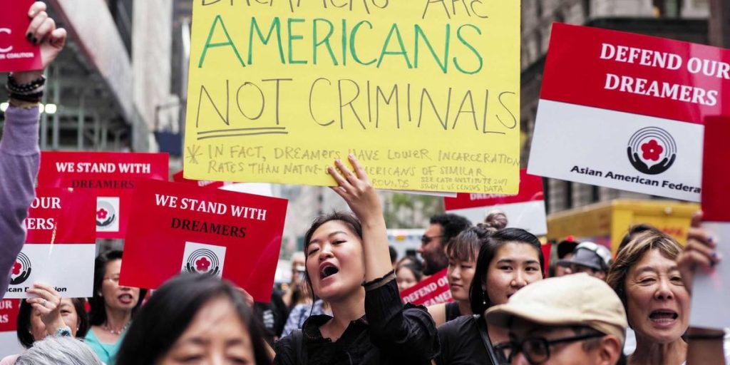 Activists for undocumented immigrants are angry with the Trump administration after the release of a harsh new policy for 'Dreamers.'