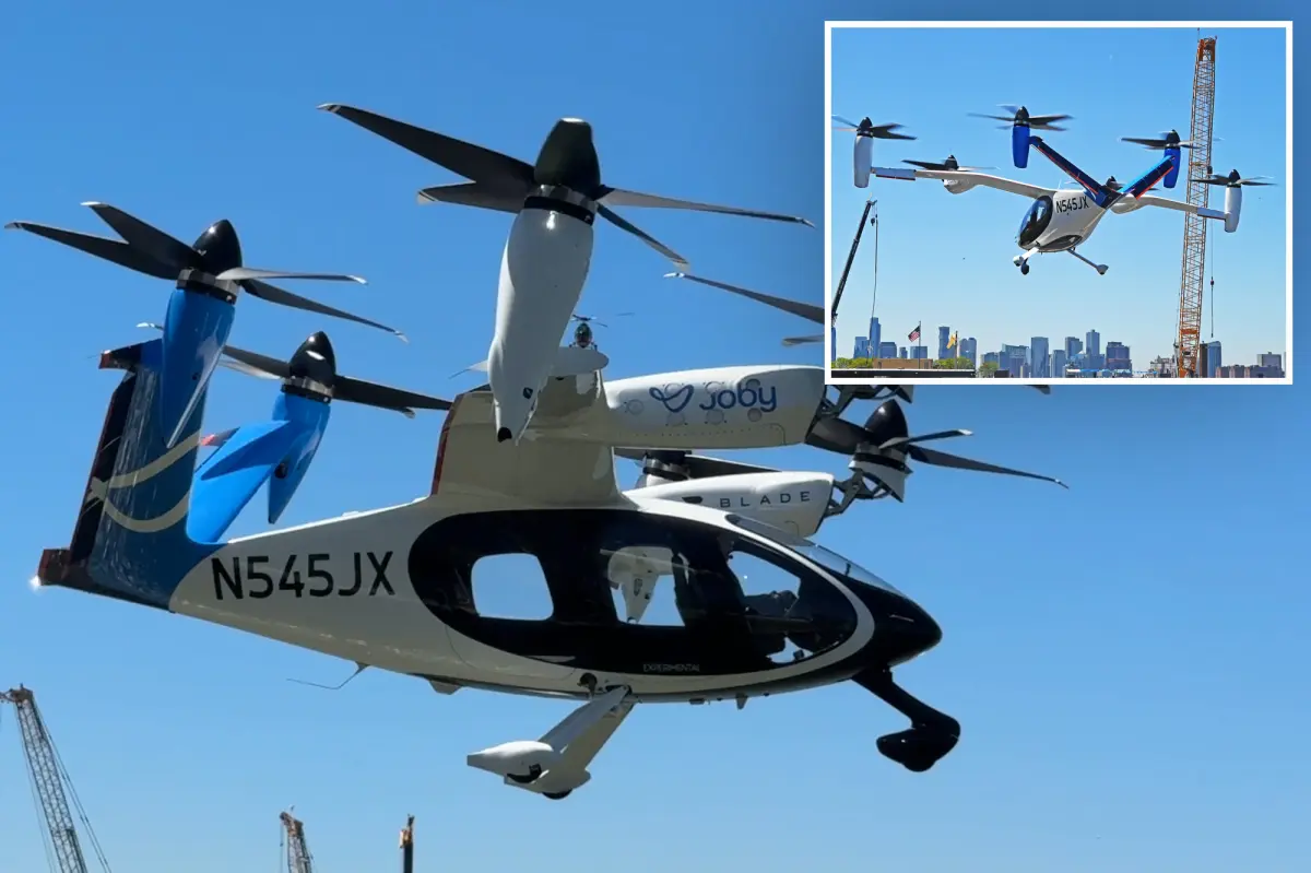 Air-taxi firm finishes initial test flight of 'Jetsons'-style vehicle in NYC