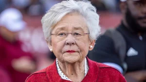 Alabama Governor Kay Ivey admitted to the hospital following a minor procedure for lung fluid.