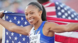 Allyson Felix announces her intention to return for the 2028 LA Olympics at the age of 42