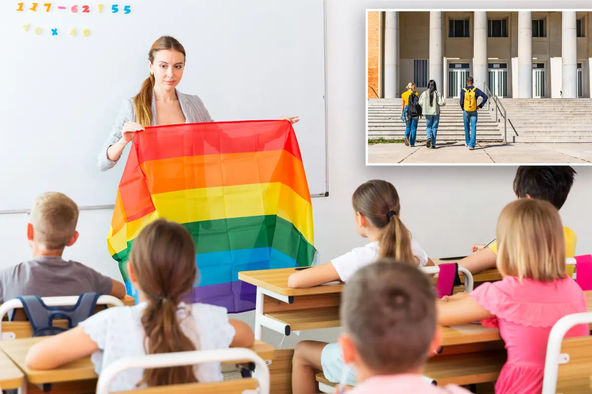 Almost 200 public schools in Vermont permit staff to conceal students' transgender status from their parents, a group claims.
