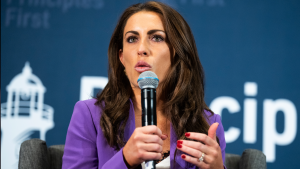 Alyssa Farah Griffin says she noticed Swalwell had too much to drink at the event.