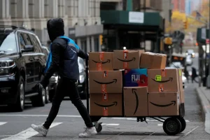 Amazon contractors and Teamsters argue during a lively NYC Council hearing on debated delivery laws