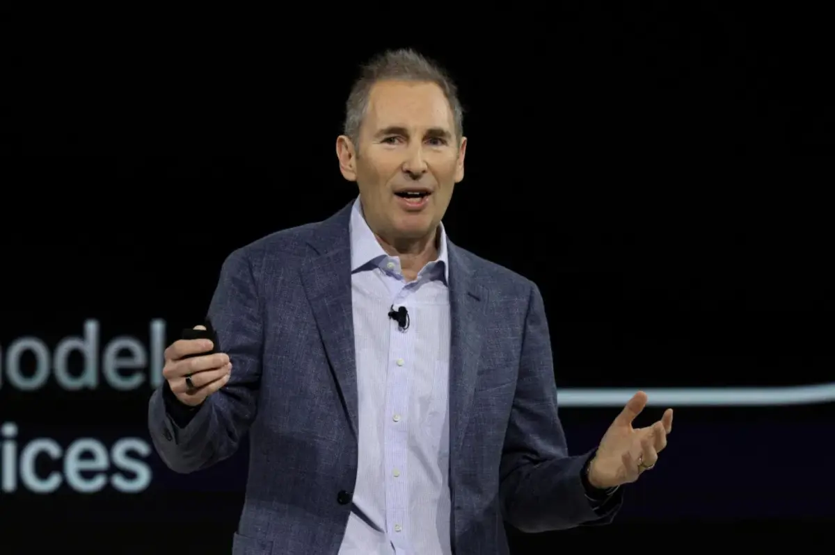 Amazon earns $15 billion from AI, according to CEO Andy Jassy.