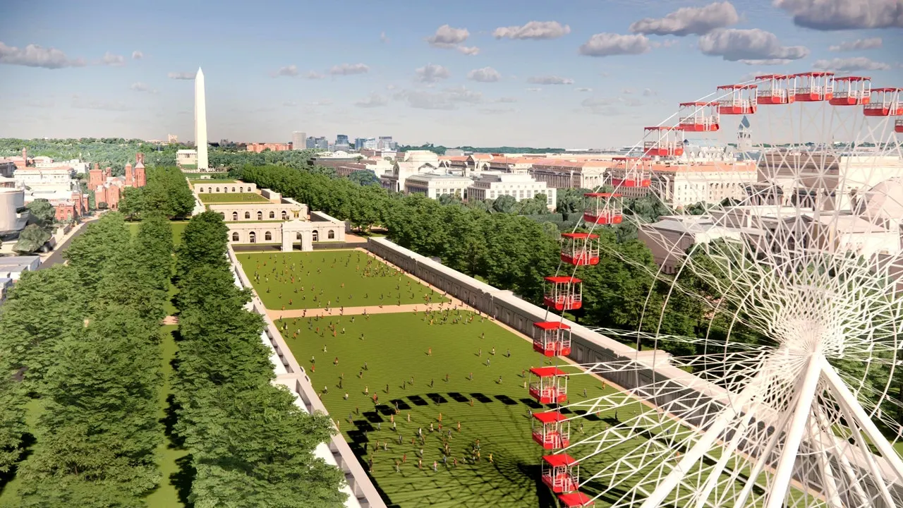 American State Fair unveils 110-foot Ferris wheel for DC event