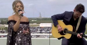 Anne Wilson 'Emotionally Moved' after Singing National Anthem at Artemis II Launch