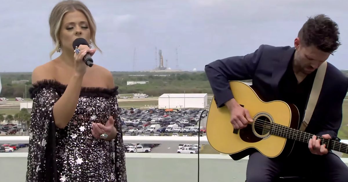 Anne Wilson 'Emotionally Moved' after Singing National Anthem at Artemis II Launch