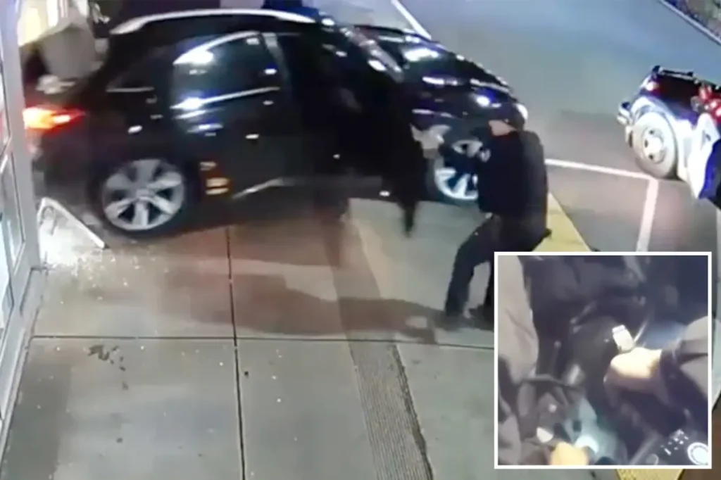 Antioch officer and suspect find themselves in the same vehicle during a life-threatening confrontation captured on video