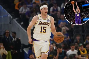 Austin Reaves of the Lakers may make a comeback in Game 5 against the Rockets.