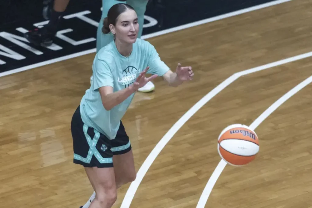 Australian guard Anneli Maley injured by gunfire during Liberty's training camp