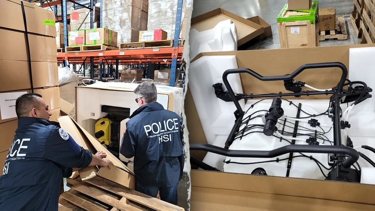 Authorities in New Jersey recover 15 stolen industrial spray drones