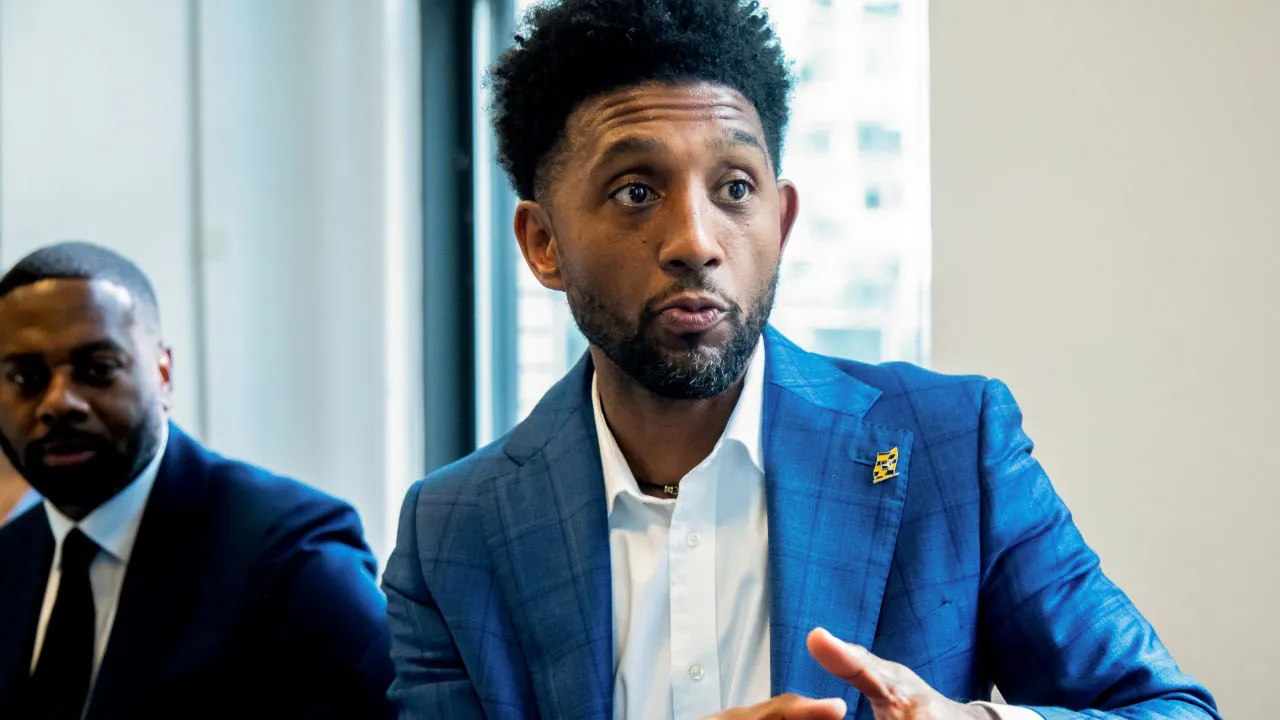 Baltimore Mayor Brandon Scott faces lawsuit over claimed racial discrimination in termination.