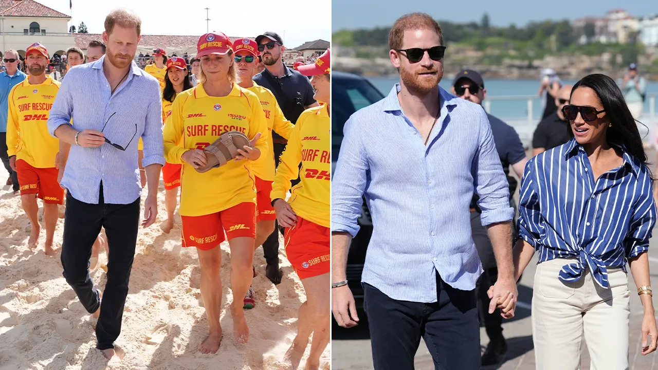 Beach visitor gains popularity for overlooking Prince Harry and Meghan Markle at Bondi