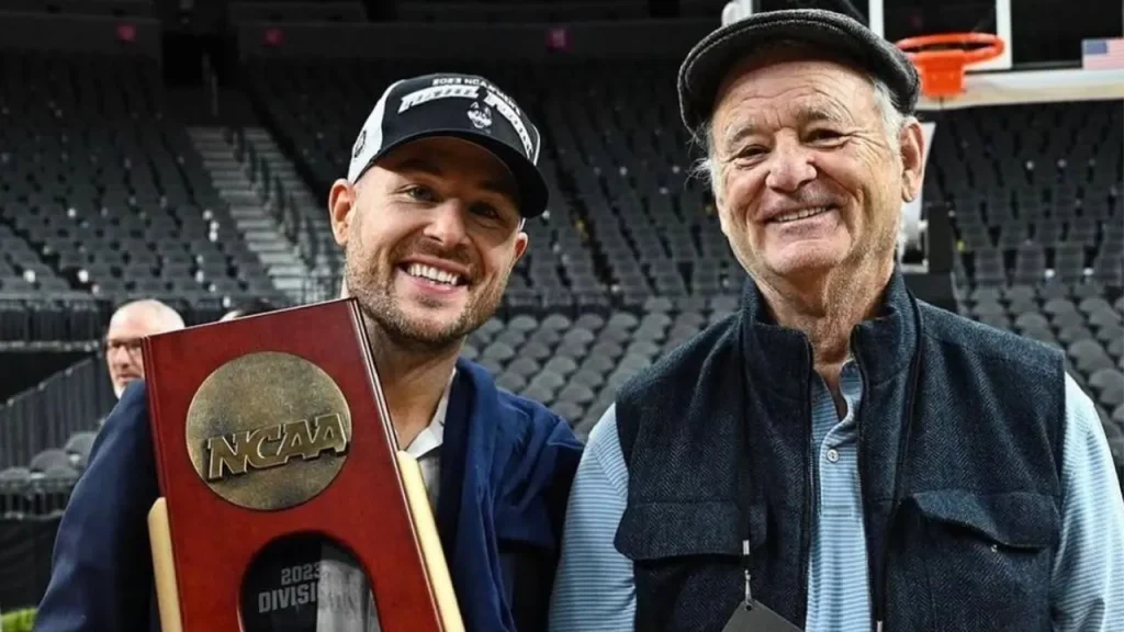 Bill Murray honors his son Luke as UConn moves on to the Final Four