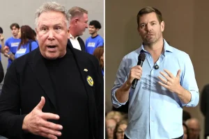 Billionaire Stephen Cloobeck ends his relationship with Eric Swalwell and expresses anger towards the Democratic Party.