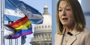 Boise mayor tears up after the city is required to remove the Pride flag on 'Transgender Day of Visibility'