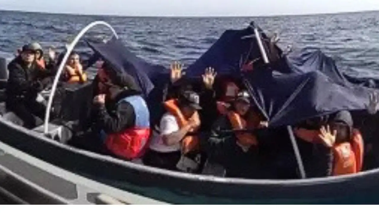 Border Patrol and Coast Guard catch 60 smugglers off California in joint operations