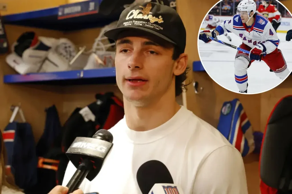 Braden Schneider hopes to stay with the Rangers despite trade rumors