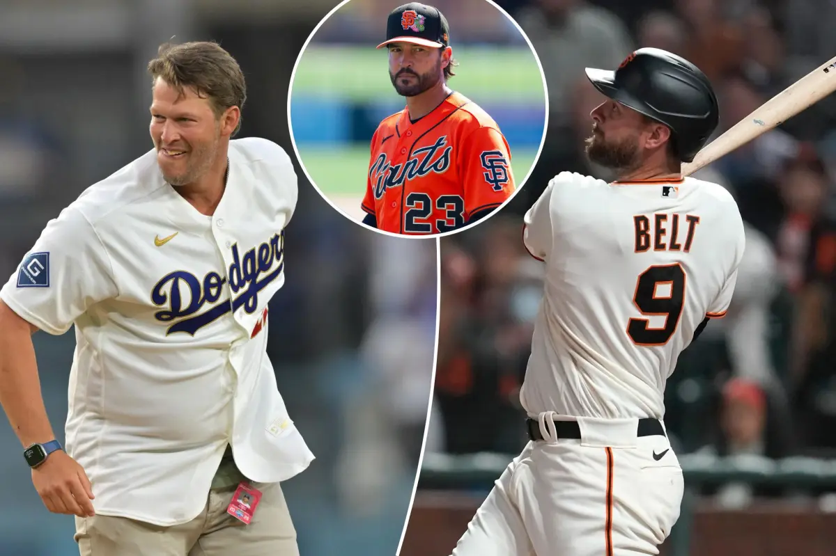 Brandon Belt of the Giants compared to Dodgers legend Clayton Kershaw