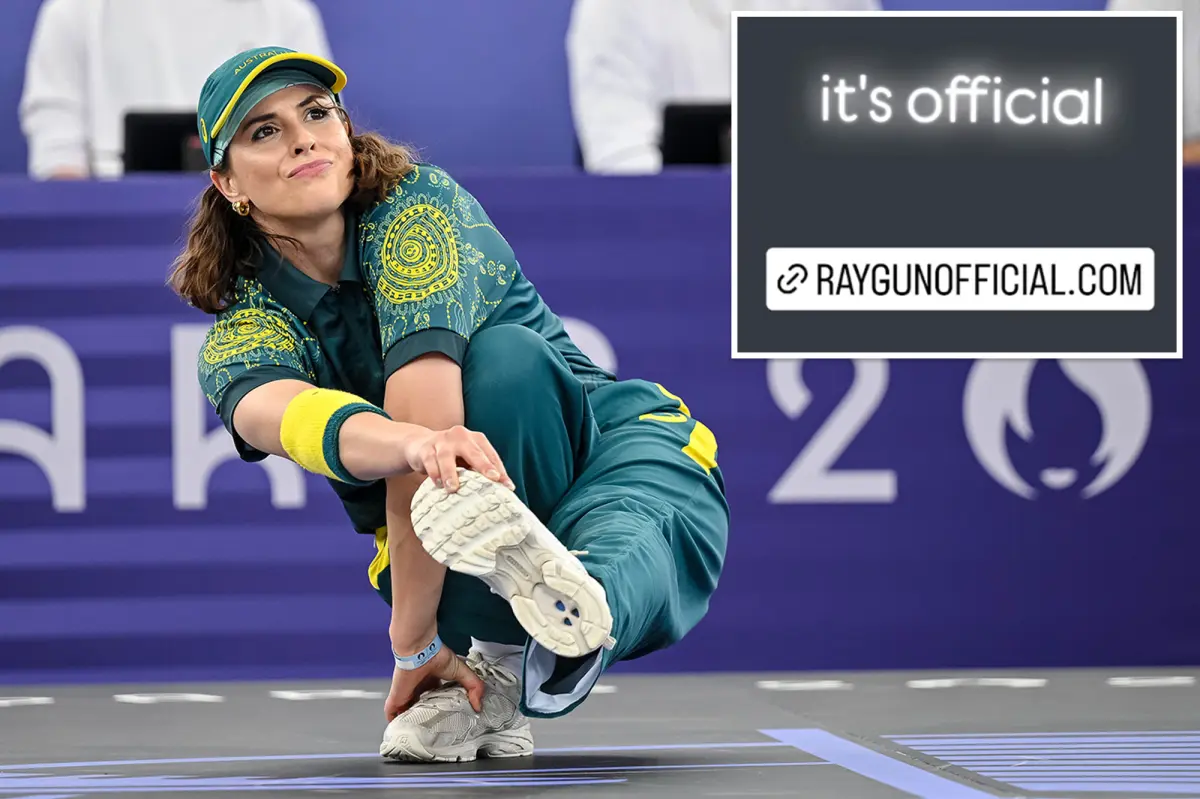 Breakdancer Rachael ‘Raygun’ Gunn reveals her latest project after losing her job.