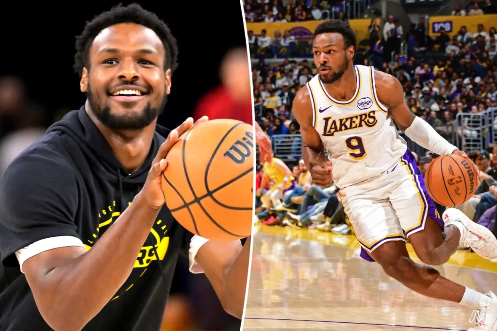 Bronny James has the opportunity to demonstrate that he deserves to be on the NBA's grandest platform.